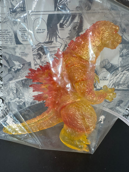 Godzilla - Godzilla (Clear Orange Ver.) Giant Monsters All-Out Attack Middle Size Kaiju Series