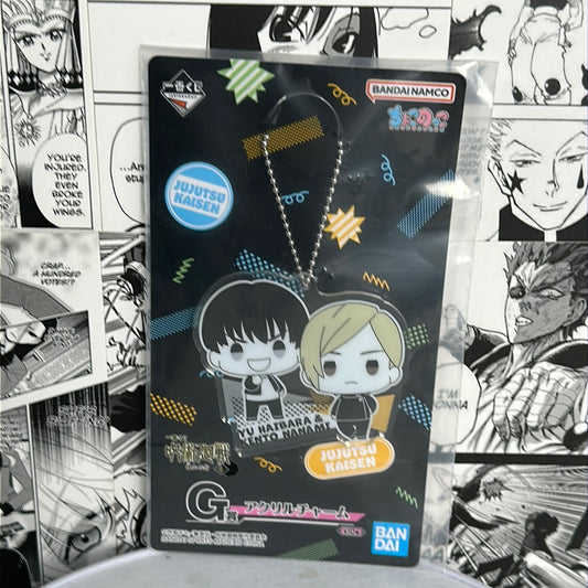 Jujutsu Kaisen - Yu Haibara & Kento Nanami acrylic charm prize G