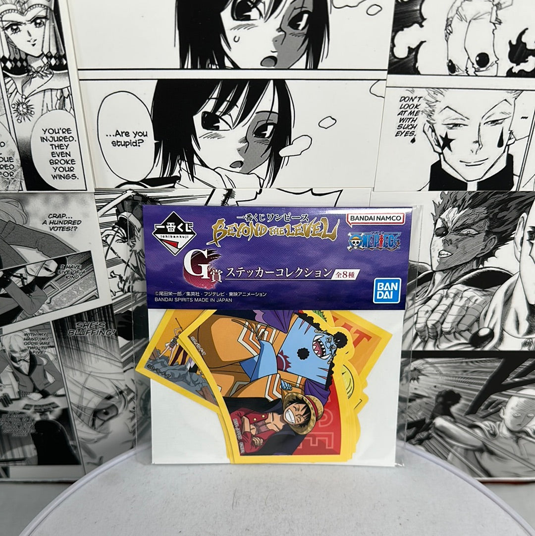 One Piece - Stickers Yellow Prize G Beyond the Level