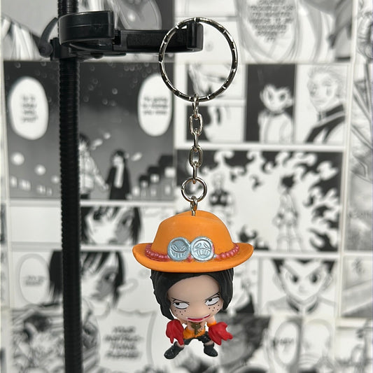 One Piece - Portgas D. Ace keychain