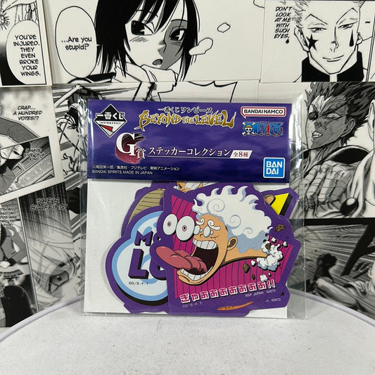 One Piece - Pegatinas violeta Premio G Más allá del nivel