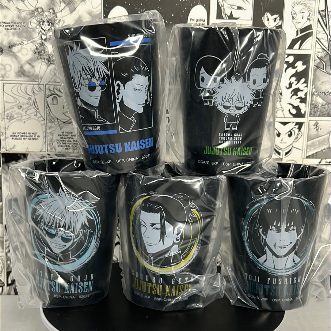 JuJutsu Kaisen - Juego completo de vasos de plástico Premio F