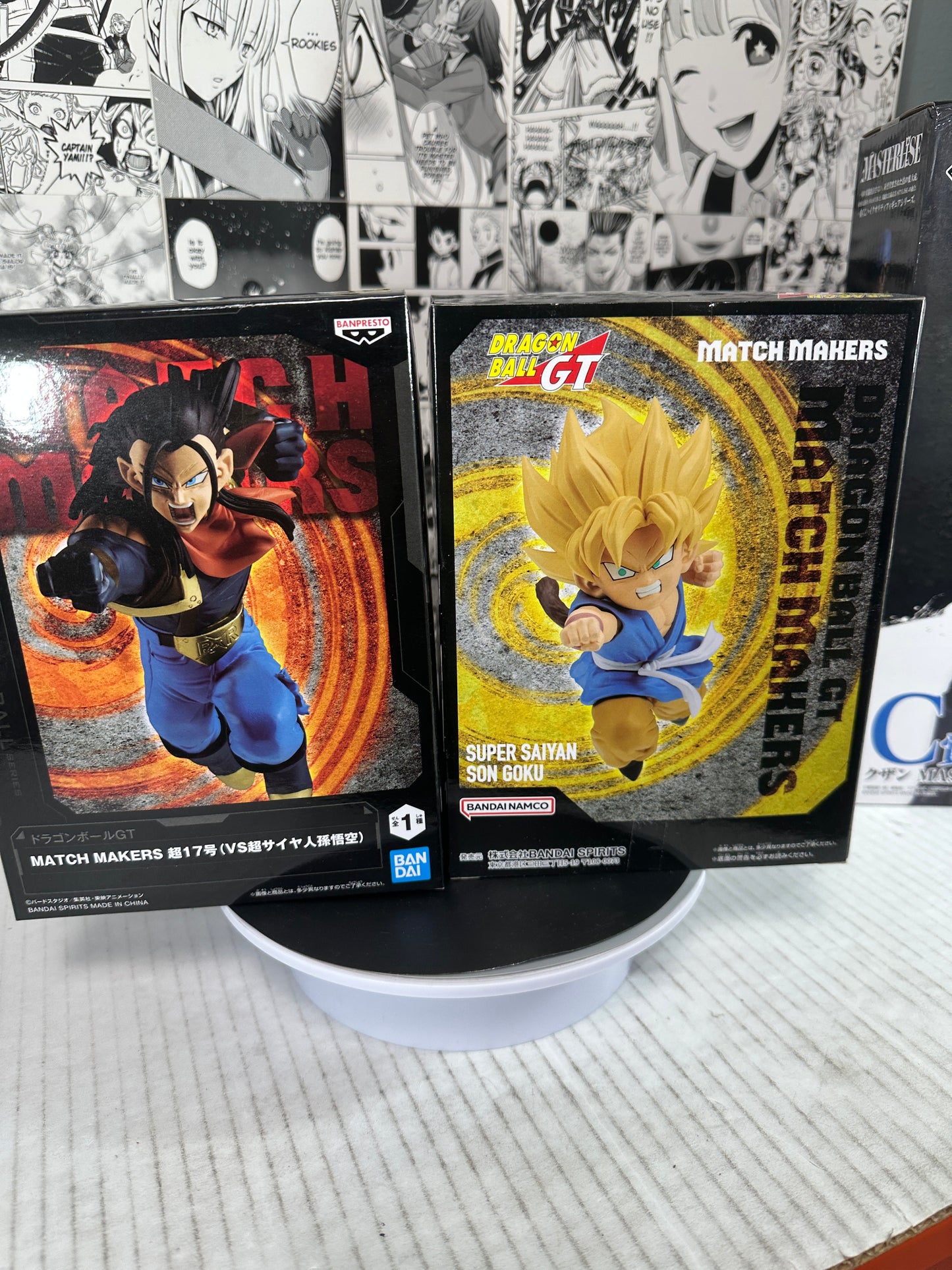 Dragon ball - Super Android 17 and kid goku BUNDLE  Match Makers (vs Super Saiyan goku)