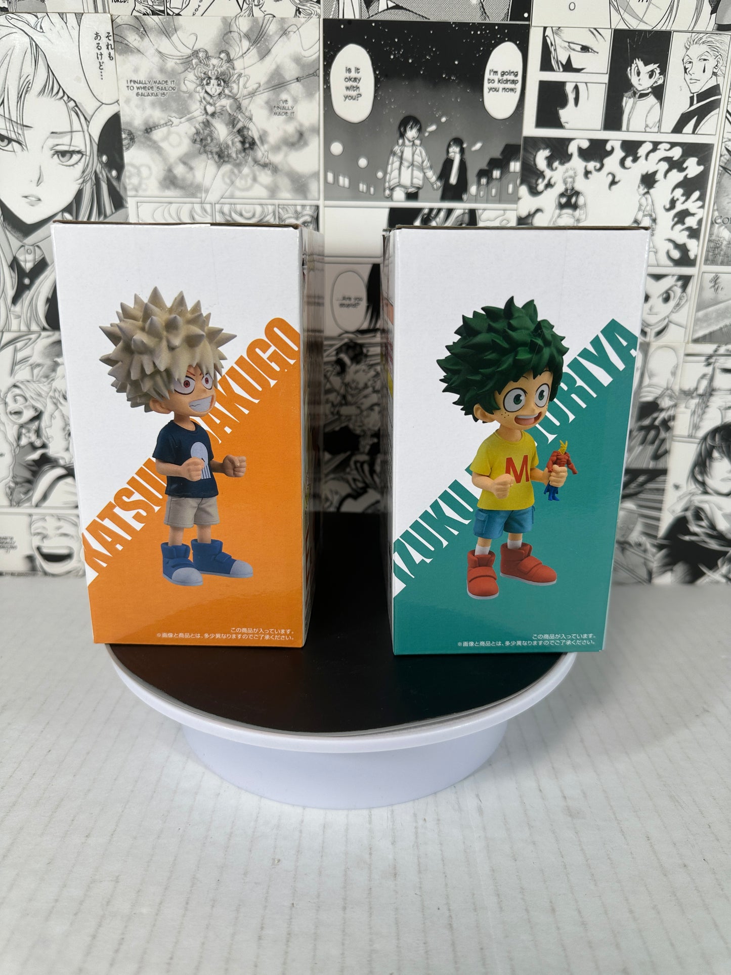 My hero Academia - Kid bakugo and Kid midoriya set