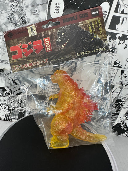 Godzilla - Godzilla (Clear Orange Ver.) Giant Monsters All-Out Attack Middle Size Kaiju Series