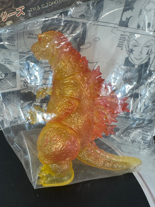 Godzilla - Godzilla (Clear Orange Ver.) Giant Monsters All-Out Attack Middle Size Kaiju Series