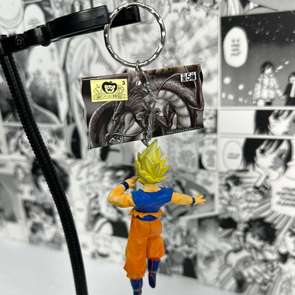 Dragon ball Z - SS Goku (battle damage) HG coloring 3D keychain