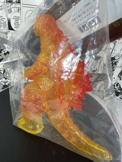 Godzilla - Godzilla (Clear Orange Ver.) Giant Monsters All-Out Attack Middle Size Kaiju Series