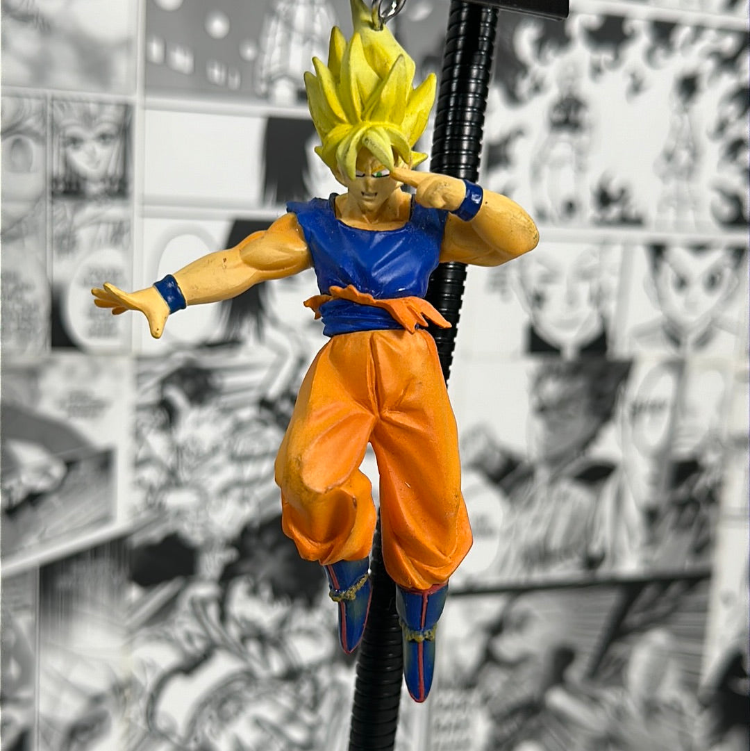 Dragon ball Z - SS Goku (battle damage) HG coloring 3D keychain