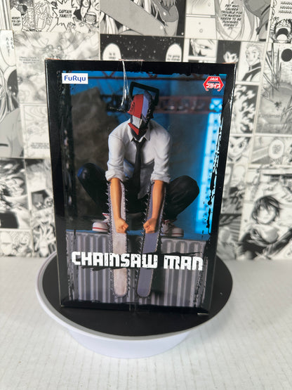 Chainsaw Man - Denji Devil form perching figure