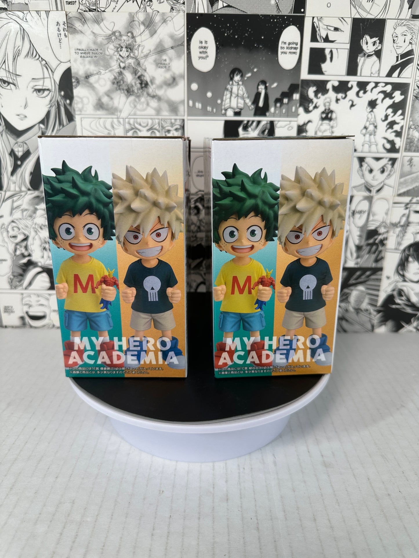 My hero Academia - Kid bakugo and Kid midoriya set