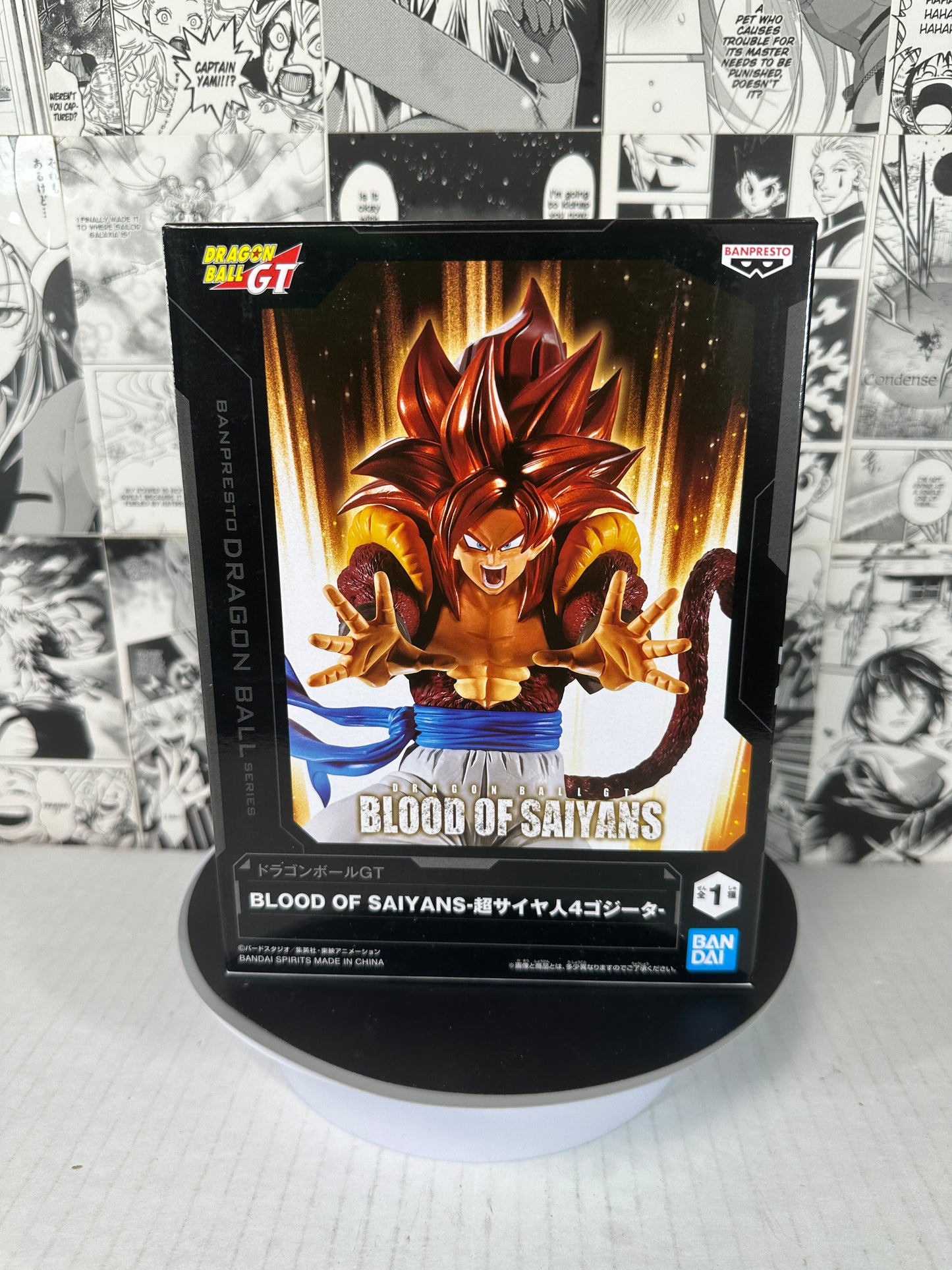 Dragon ball - Gogeta Super saiyan 4 Blood of Saiyans