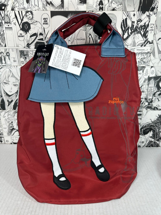 Evangelion - Eva 005 Mis Zapatos X RADIO EVA back pack collab (19”x11”x6”)