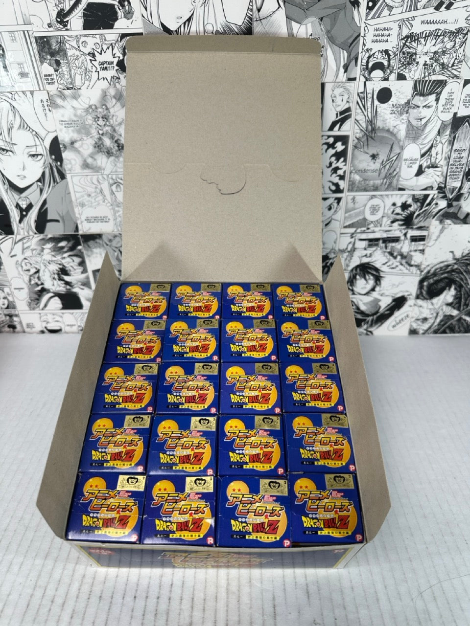 Dragon ball Z - Anime Heroes Mini big head figures set of 20 Plex Popy 2008  (pre-owned)