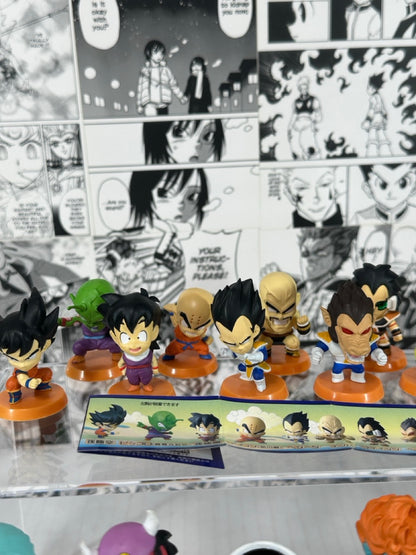 Dragon ball Z - Anime Heroes Mini big head figures set of 20 Plex Popy 2008  (pre-owned)