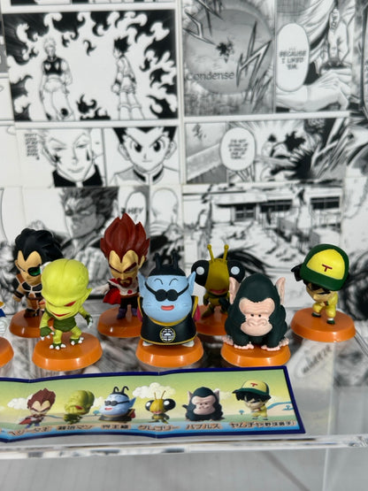 Dragon ball Z - Anime Heroes Mini big head figures set of 20 Plex Popy 2008  (pre-owned)