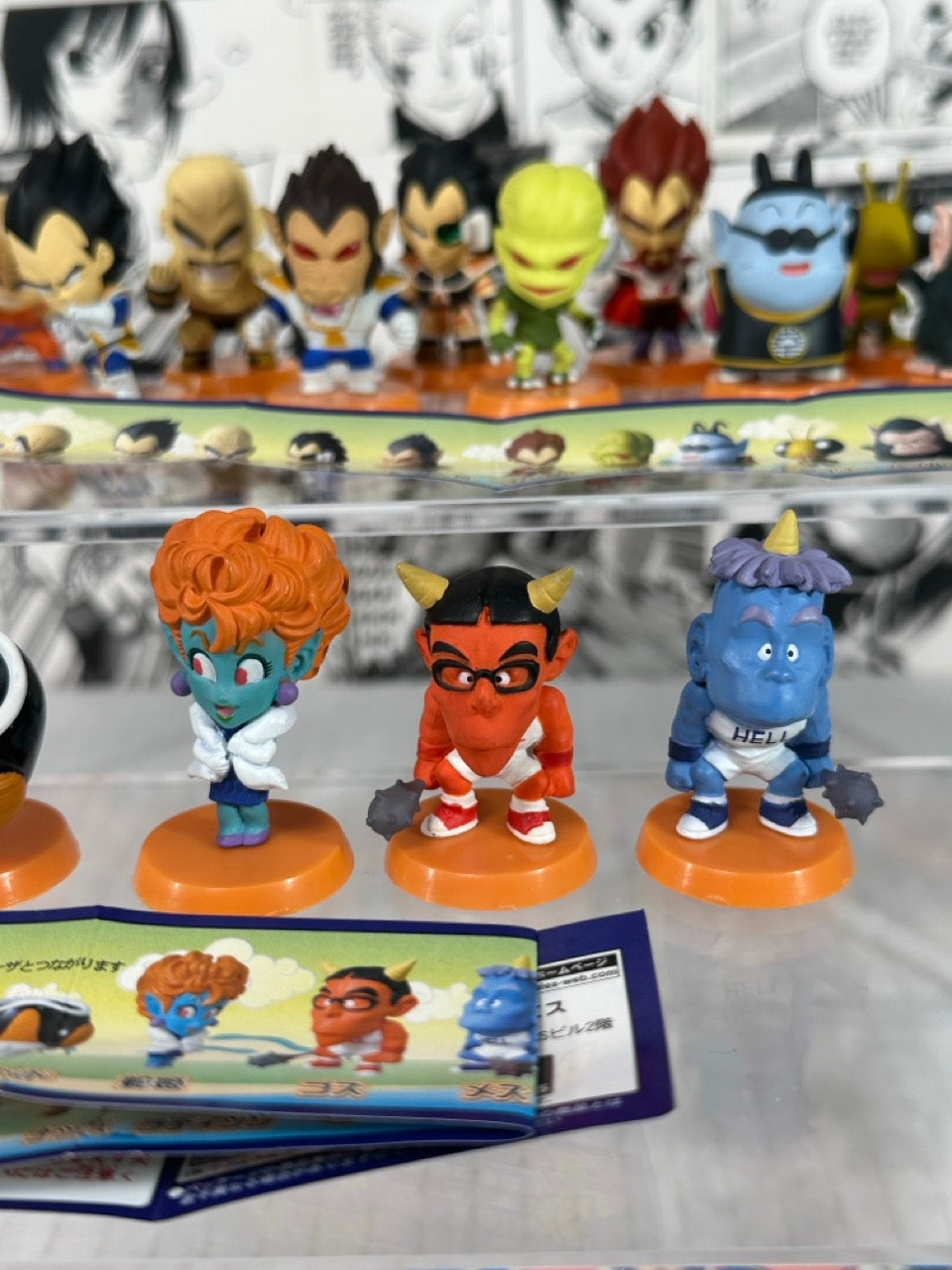 Dragon ball Z - Anime Heroes Mini big head figures set of 20 Plex Popy 2008  (pre-owned)