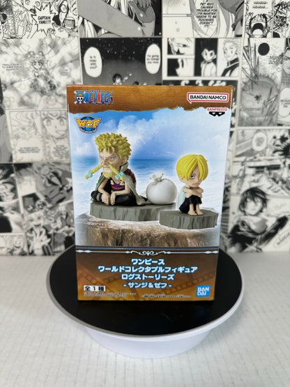 One Piece - Young Sanji and Zeff log stories WCF