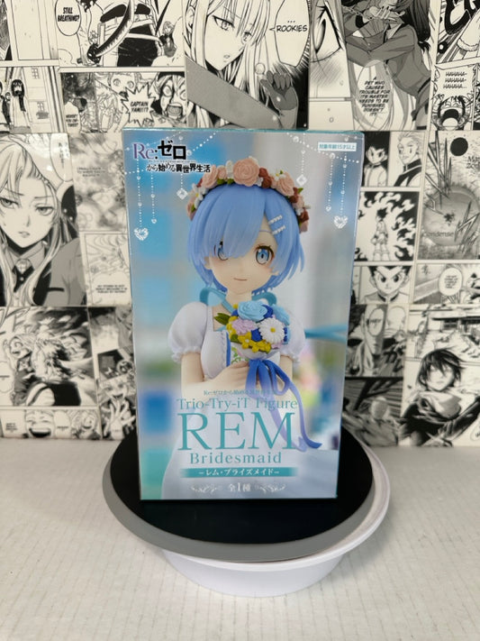 Re zero - Rem Bridesmaid Trio Try It (box slight damage)