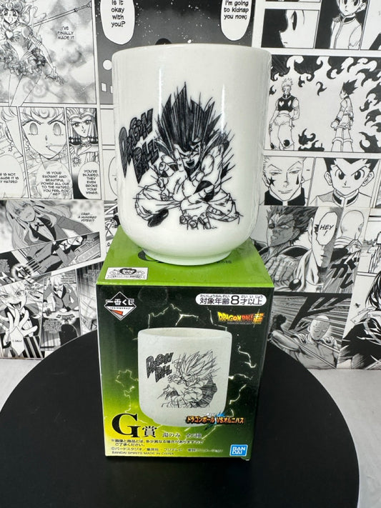 Dragon ball - Goku ceramic cup anime kuji lower G prize