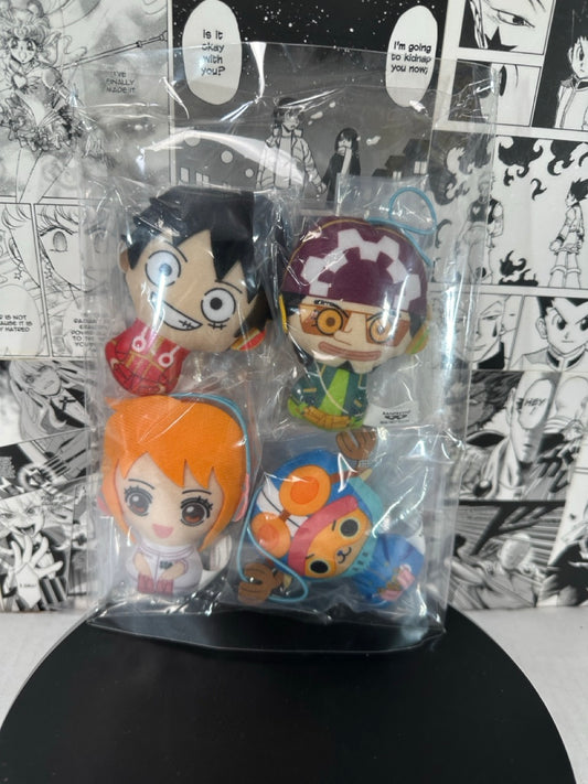 One Piece - hanger plush Set of 4