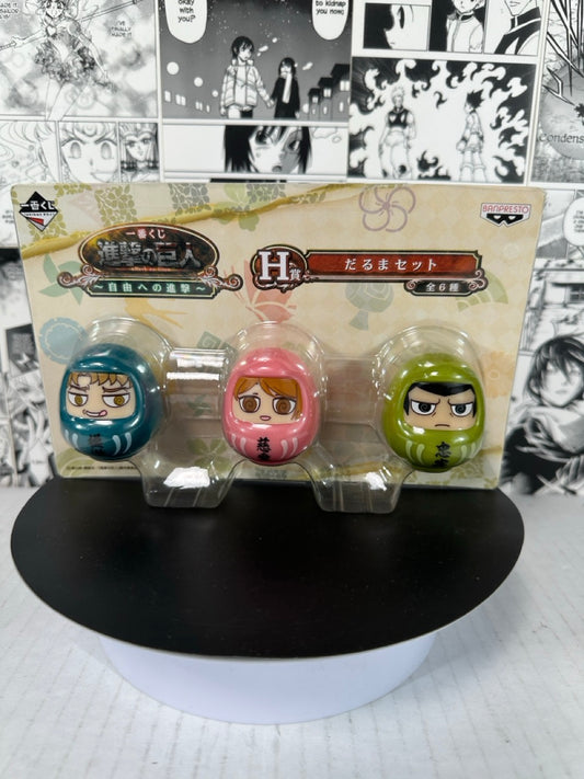 Attack On Titan - Olou, Petra Gunther mini daruma set prize H