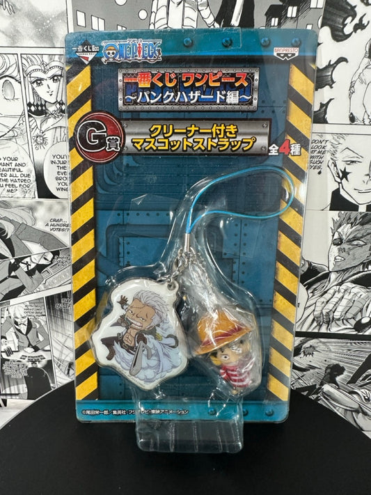 One piece - luffy punk hazard keychain charm 2013