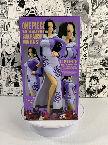 One piece - Boa.Hancock- winter style Purple-Glitter&Glamours