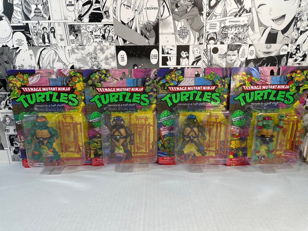 Teenage Mutant Ninja Turtles - set of 4